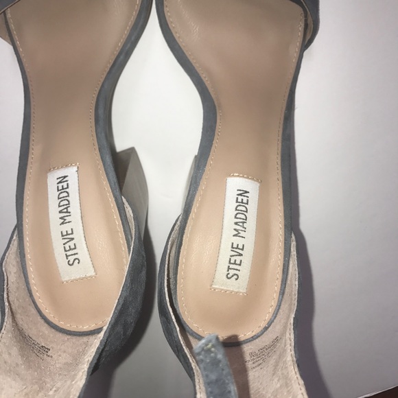 Steve Madden Frame Ankle Strap Block Heel Sandal size 8.5 - Picture 6 of 8